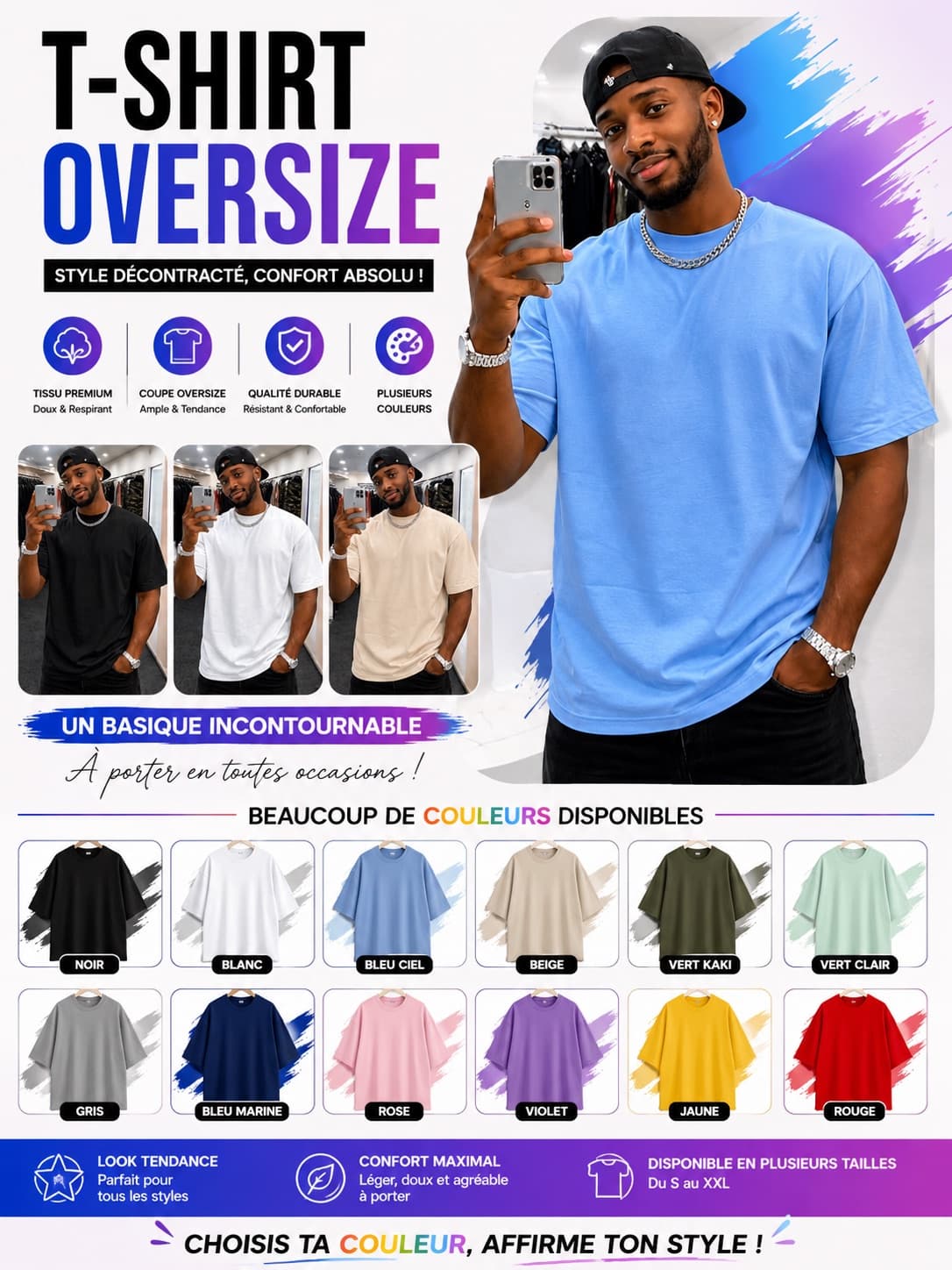 T-shirt oversized