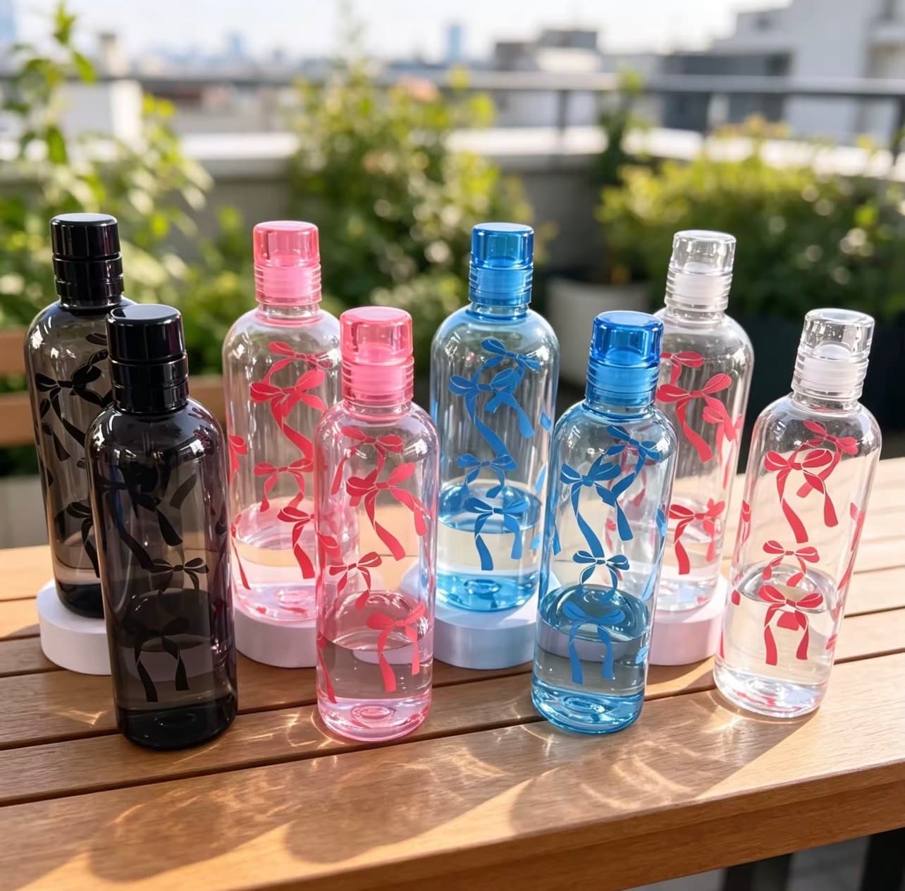 Bouteille Aesthetic grand nœud