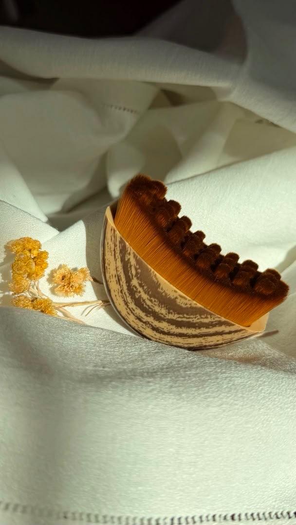 Brosse lymphatique visage