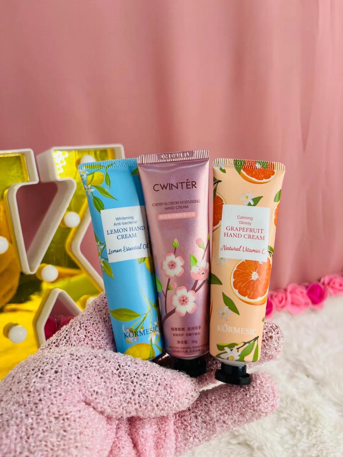 Lot de 3 Crème main