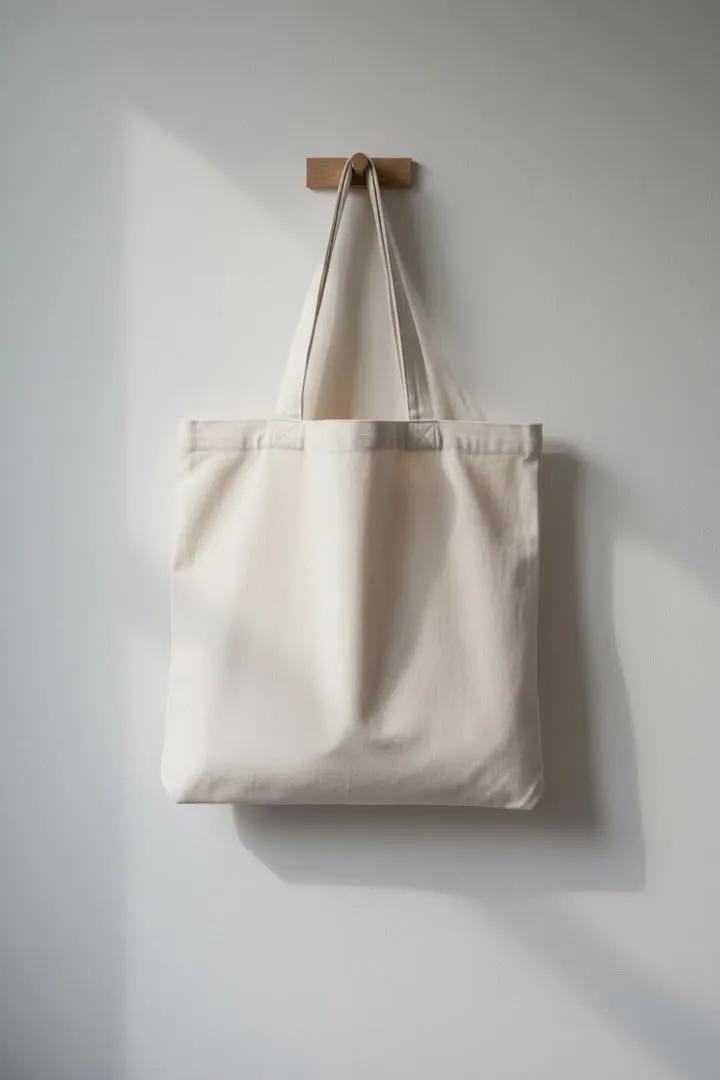 Tot bag blanc