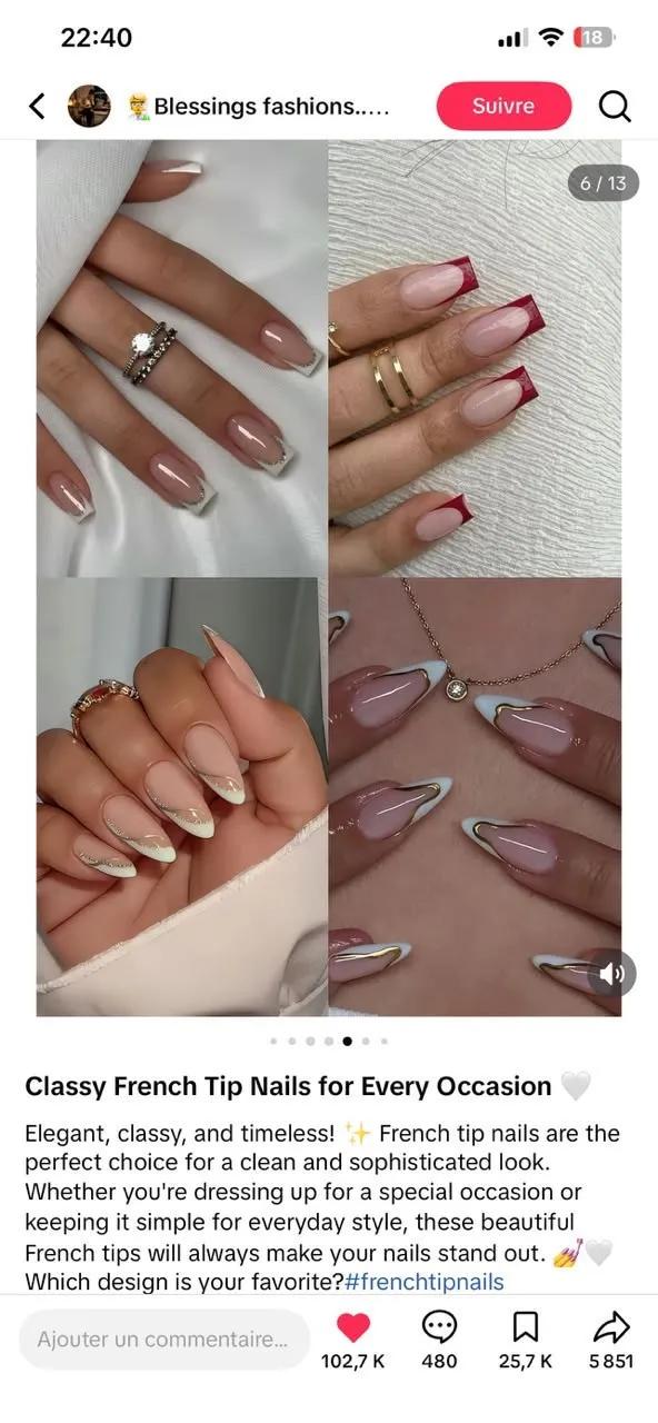 Ongles main